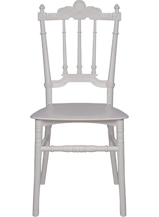 خورشيد للبلاستيك كرسي أفراح أبيض من خورشيد بلاست للبلاستيك - Image 1